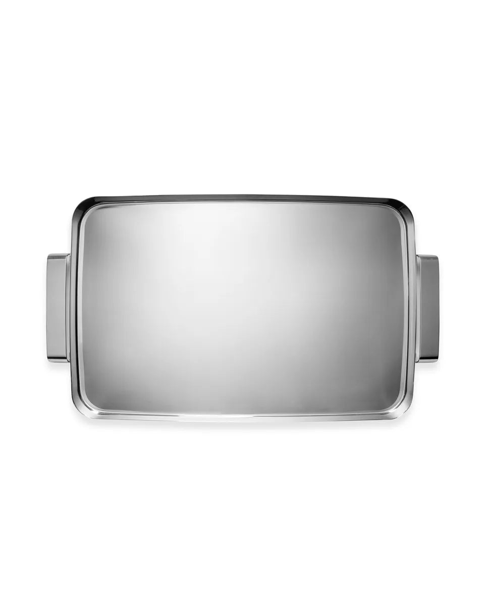 Alessi — Tau KL09 | Vassoio in acciaio inox lucido — vista principale