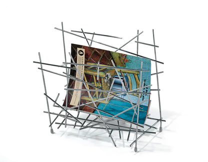 Alessi — Blow Up FC15 | Portariviste in acciaio cromato — vista principale