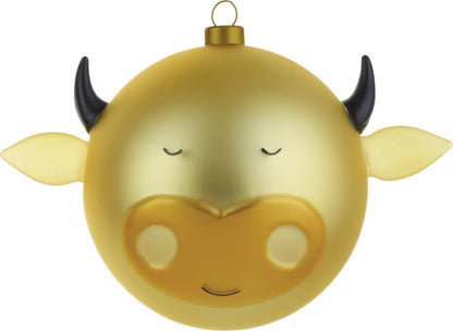 Alessi — AMJ13 4 | Bue, palla di Natale in vetro soffiato — vista principale