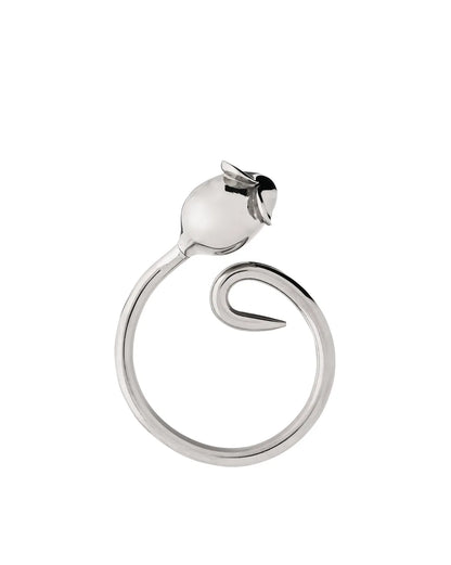 Alessi — Pip FGO02 | Portachiavi in acciaio inox lucido — vista principale