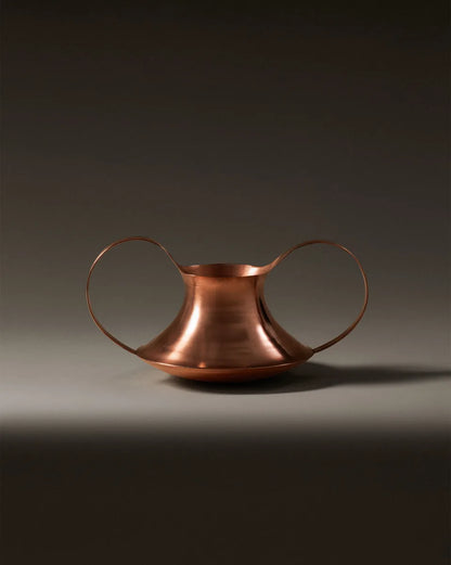 Alessi — Conca ITM18 | Vaso in rame tornito con anse — vista principale