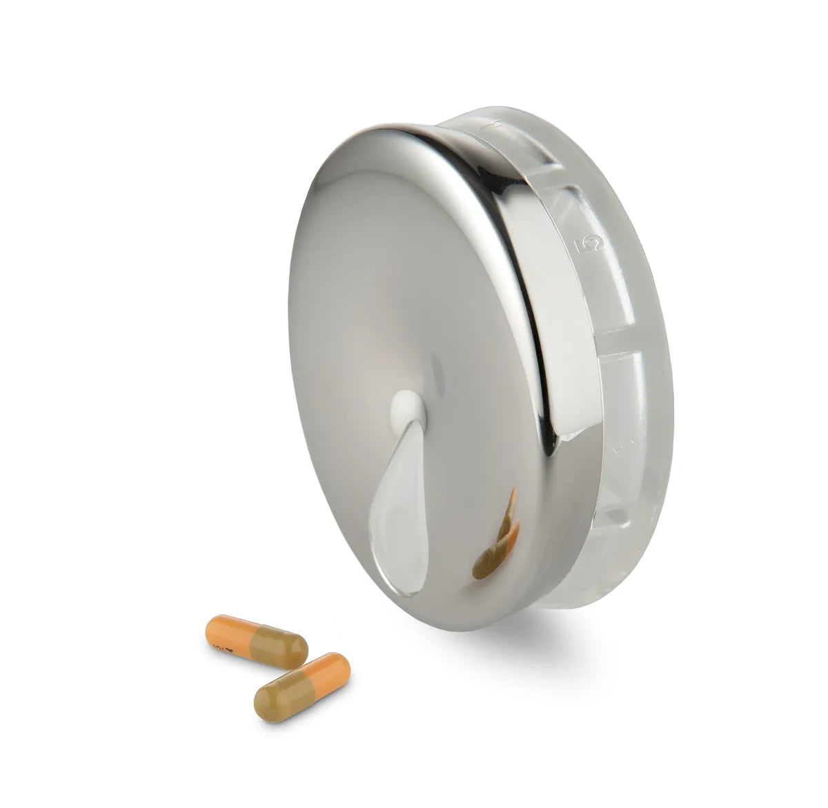 Alessi — YoYo BM08 | Portapillole in acciaio e resina — vista principale