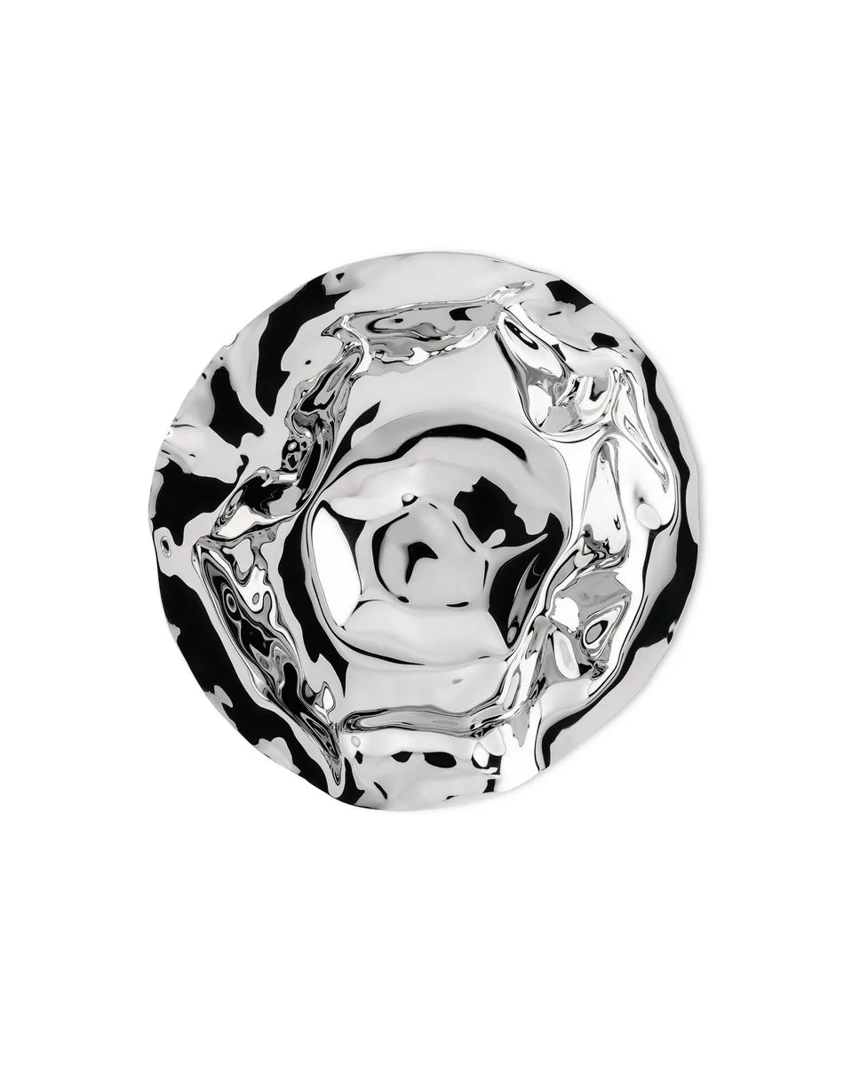 Alessi — Sarrià 90084 | Cestino rotondo in acciaio inox — vista principale