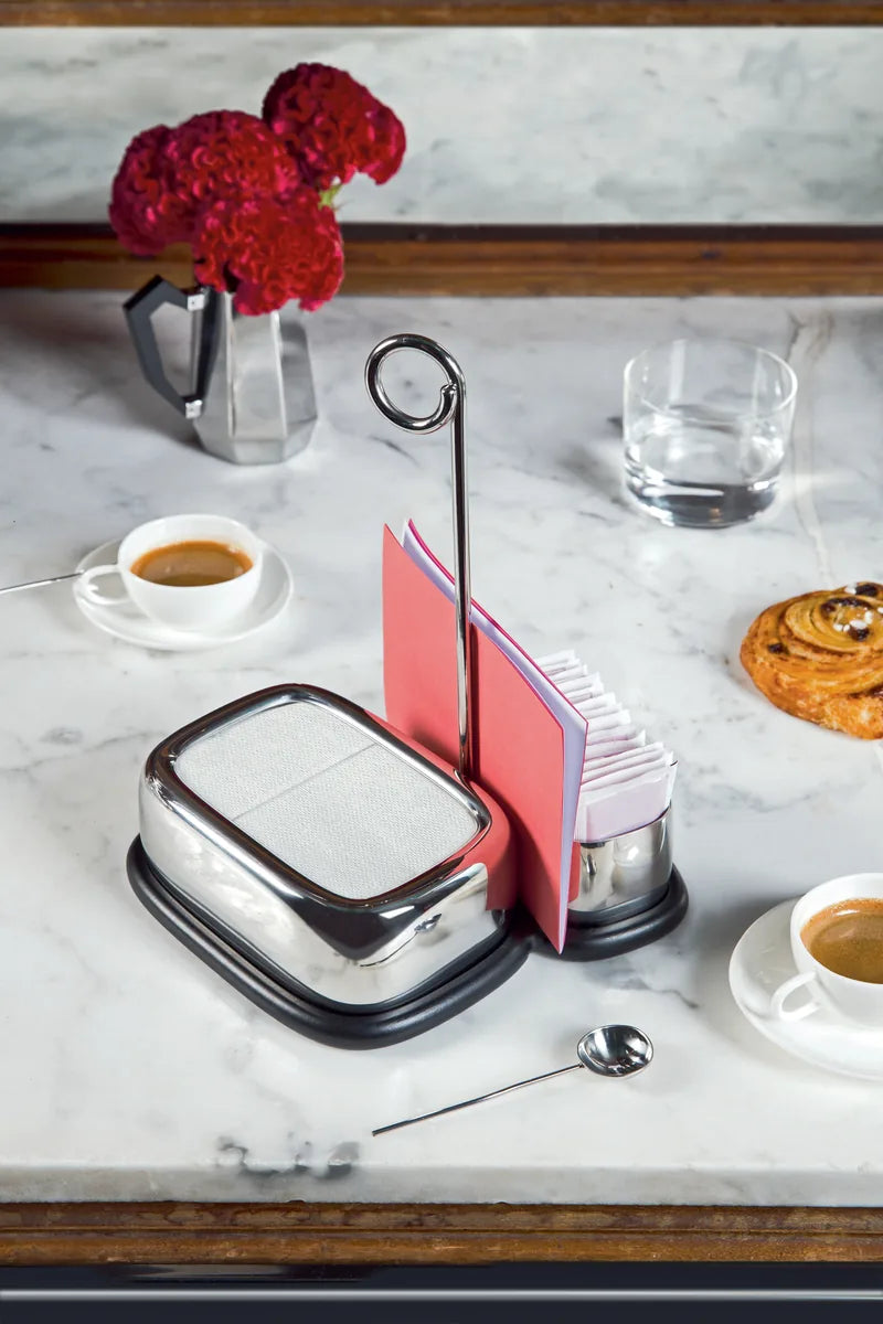 Alessi — Bibo VS07 1 | Set tè e caffè in acciaio inox Sommella — vista principale
