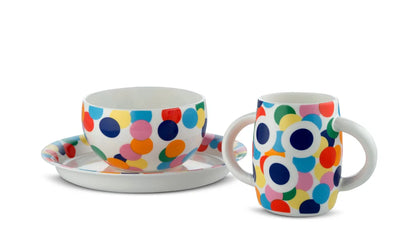 Alessi — Alessini Proust AM39S1 | Set tavola bambino in bone china — vista principale