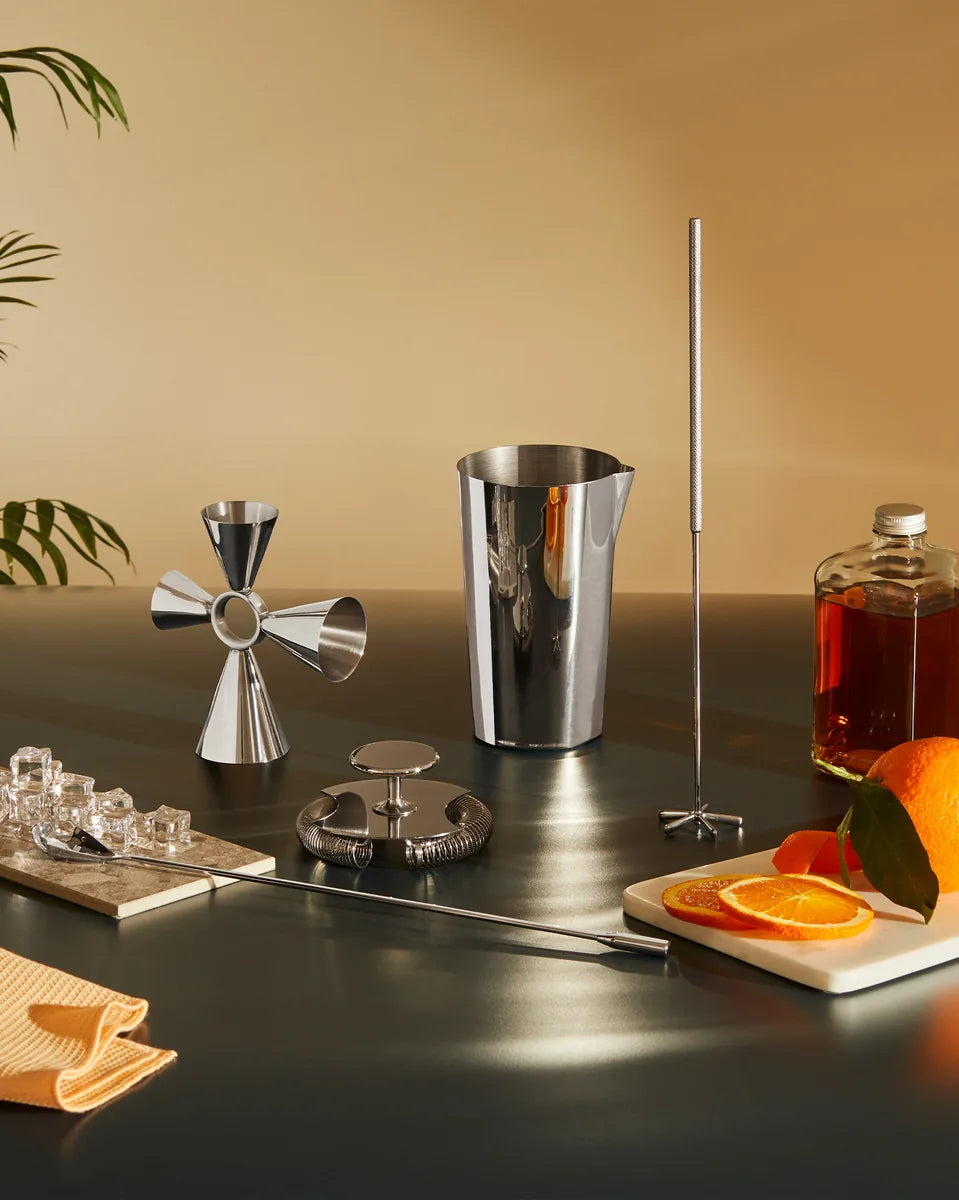 Alessi — GIA25SET | The Tending Box, set mixology acciaio 18/10 — vista principale