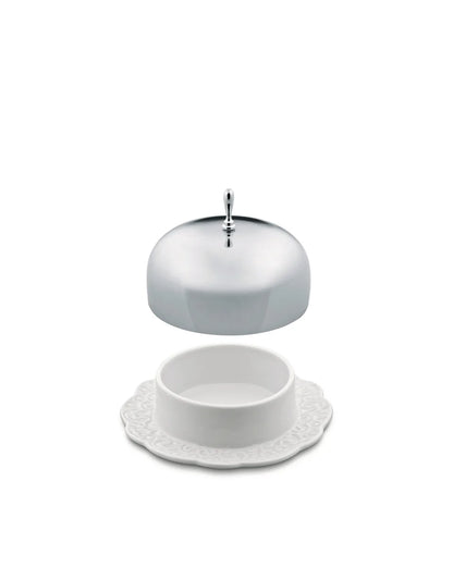 Alessi — Dressed MW16 | Burriera porcellana e acciaio Wanders — vista principale