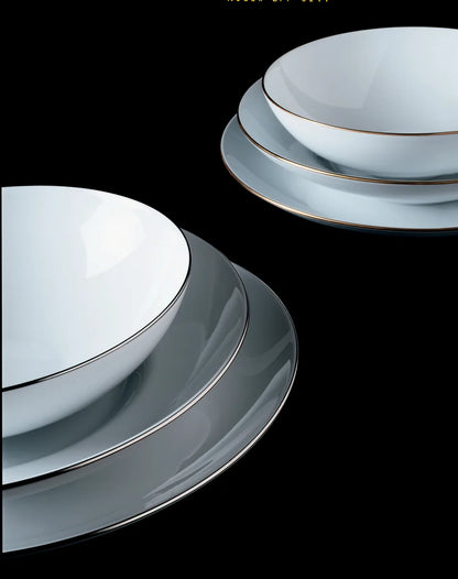 Alessi — Mami Gold SG69/77 | Sottotazza caffè porcellana e oro 18k — vista principale