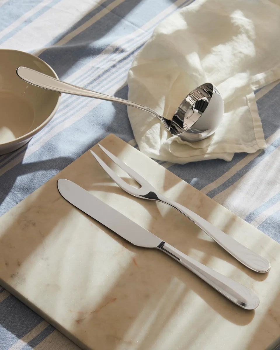 Alessi — Nuovo Milano 5180/10 | Mestolo in acciaio inox 18/10 Sottsass — vista principale