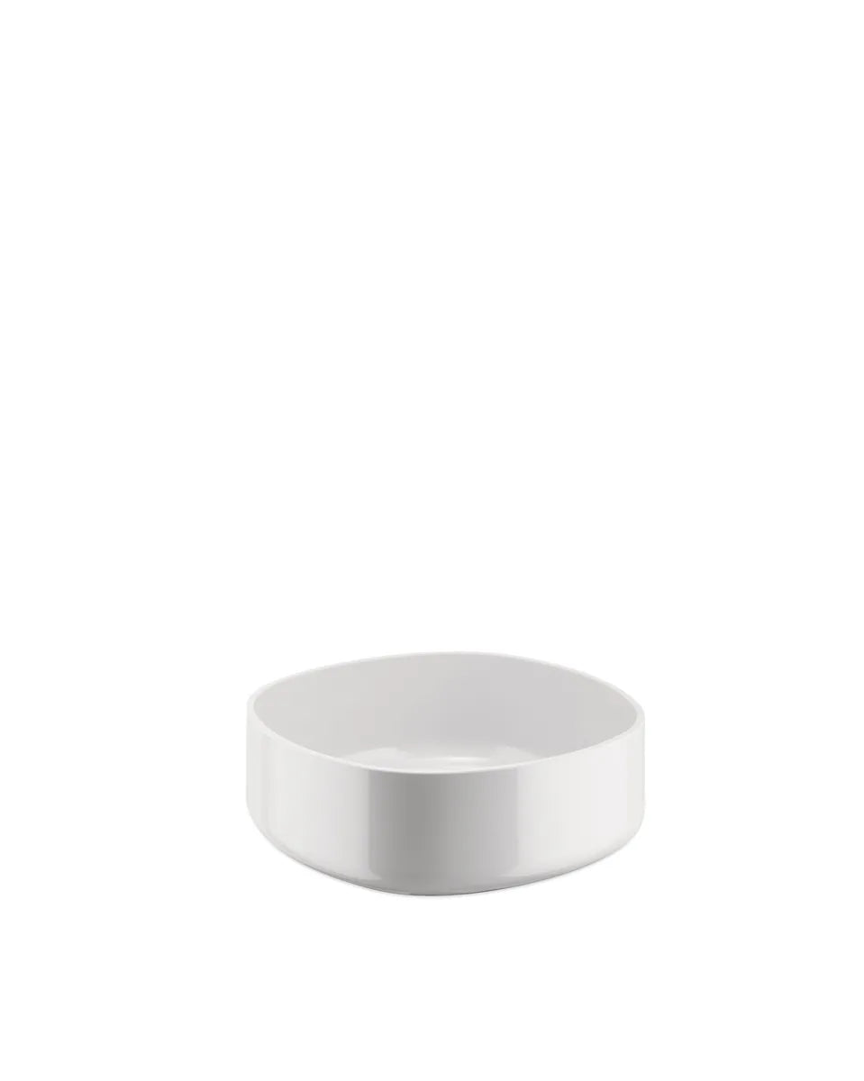 Alessi — Birillo PL17 W | Contenitore da bagno in PMMA bianco — dettaglio