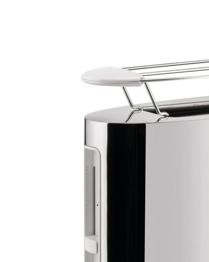 Alessi — SG68 W | Tostapane con scaldabrioche Giovannoni — dettaglio