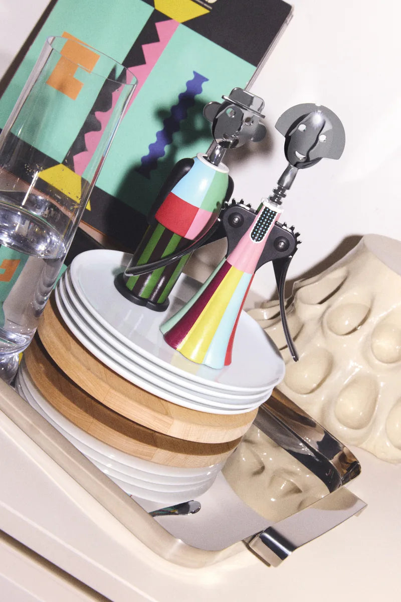 Alessi — Parade AM23A AM23A 30 | Cavatappi Mendini in AlkiPaper® croma — dettaglio