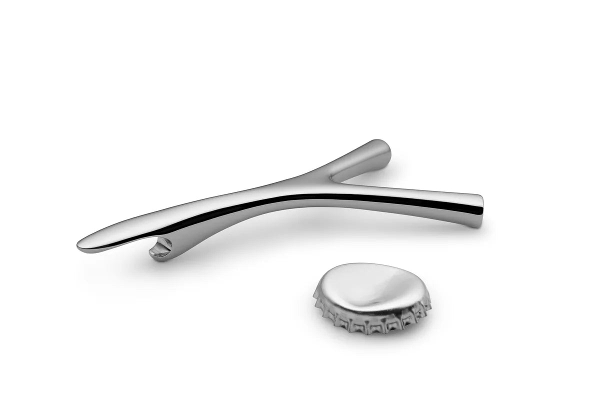 Alessi — Virgula Divina FGO06 | Apribottiglie in acciaio inox 18/10 — dettaglio