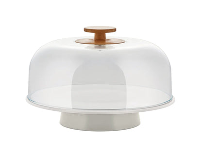 Alessi — Mattina BG06 WG | Alzata in porcellana Warm Grey — dettaglio