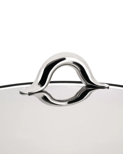 Alessi — Mami SG200/14 | Coperchio in acciaio inox 18/10 lucido — dettaglio