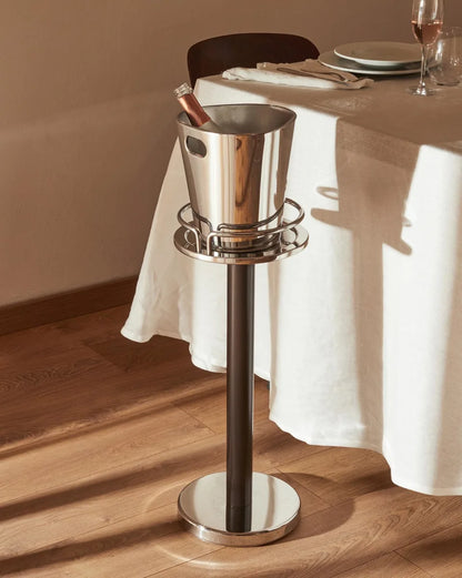 Alessi — 5059 | Colonna portarinfrescatore Sottsass testa di moro — vista principale