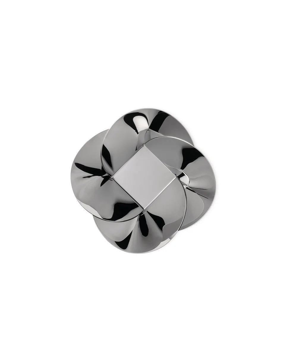 Alessi — Pianissimo ABI04 | Cestino in acciaio inox 18/10 — dettaglio