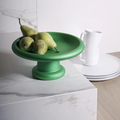 Alessi — Discolo ITM25 ITM25 GR | Alzata in alluminio anodizzato verde — dettaglio