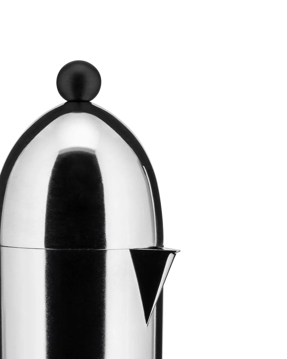 Alessi — La Cupola A9095/3 B | Caffettiera espresso Aldo Rossi 3 tazze — dettaglio