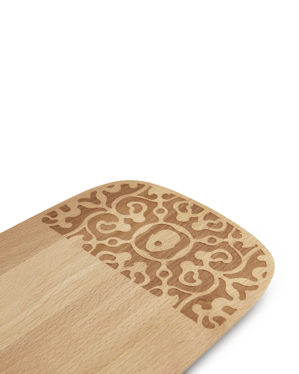 Alessi — Dressed in Wood MW22/45 | Tagliere in faggio — dettaglio