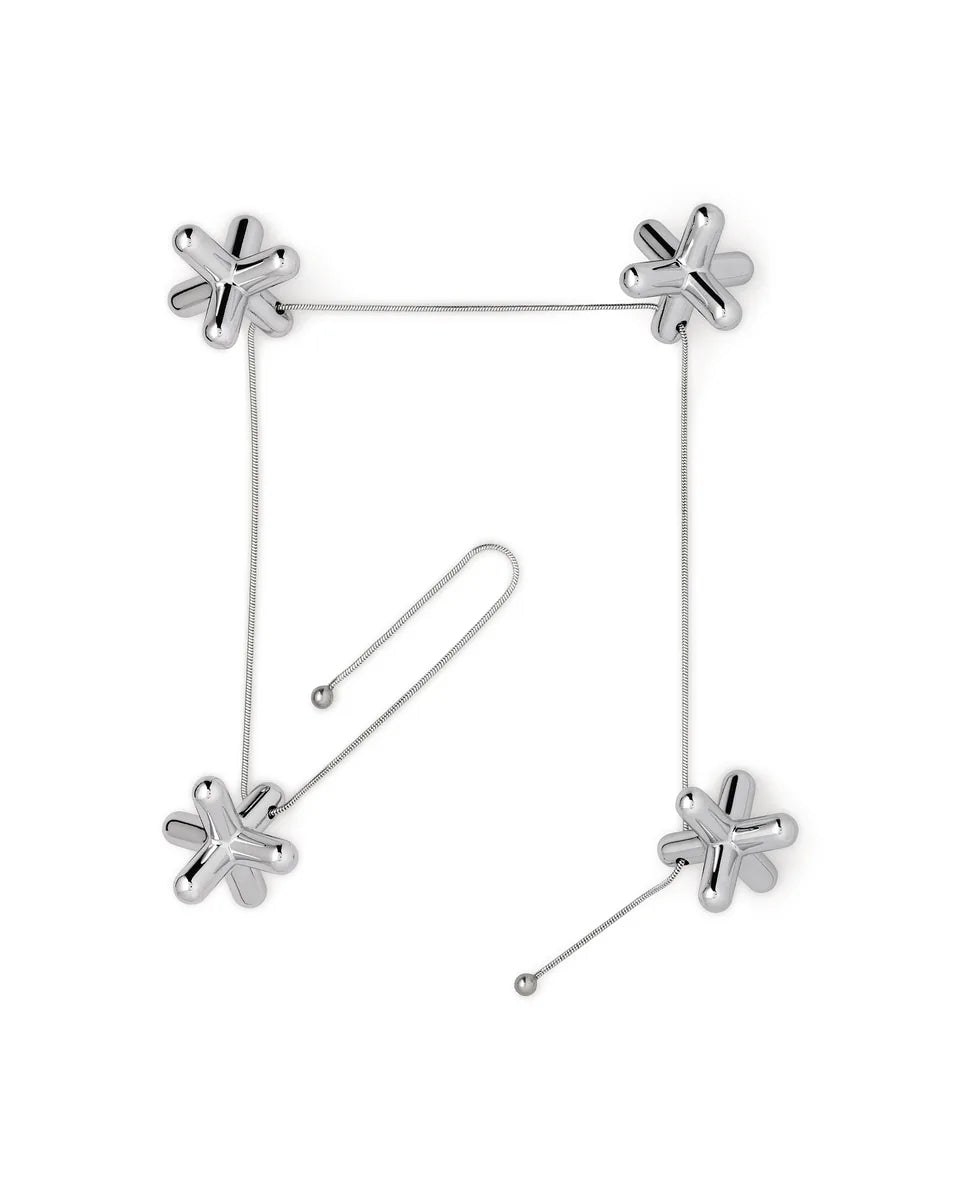 Alessi — Tripod GCH01 | Sottopentola in zama cromata — dettaglio