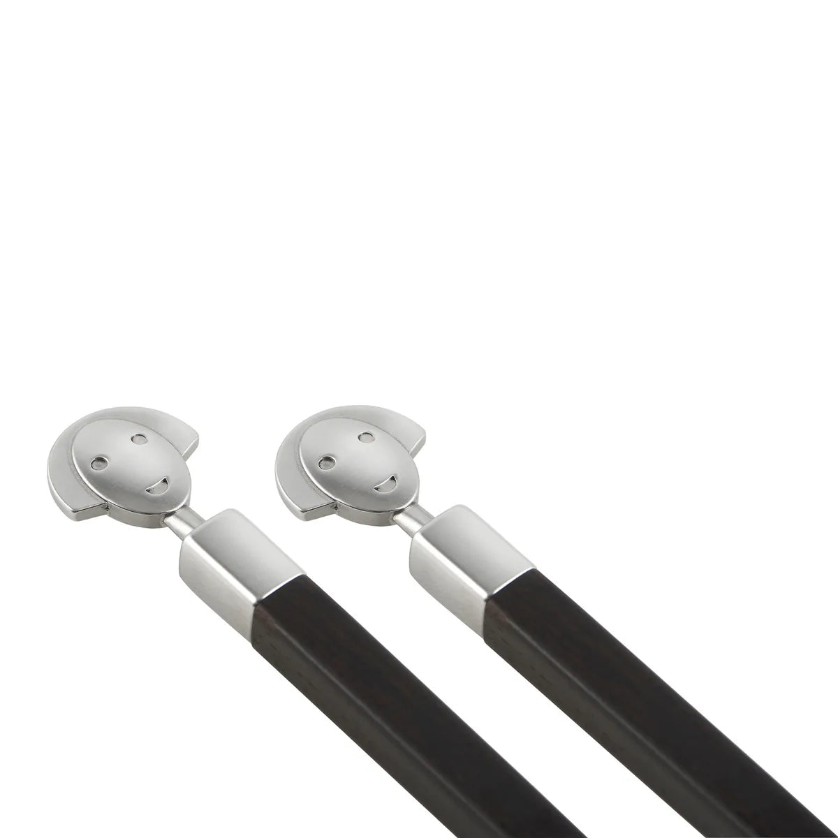 Alessi — Anna Stick AM44SET1 | Bacchette in ebano con supporto Mendini — vista principale