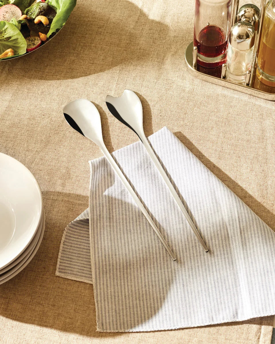 Alessi — BMGS02 | Posate da insalata Human Collection — dettaglio