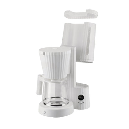 Alessi — Plissé MDL14 W | Caffettiera a filtro De Lucchi, bianco — dettaglio