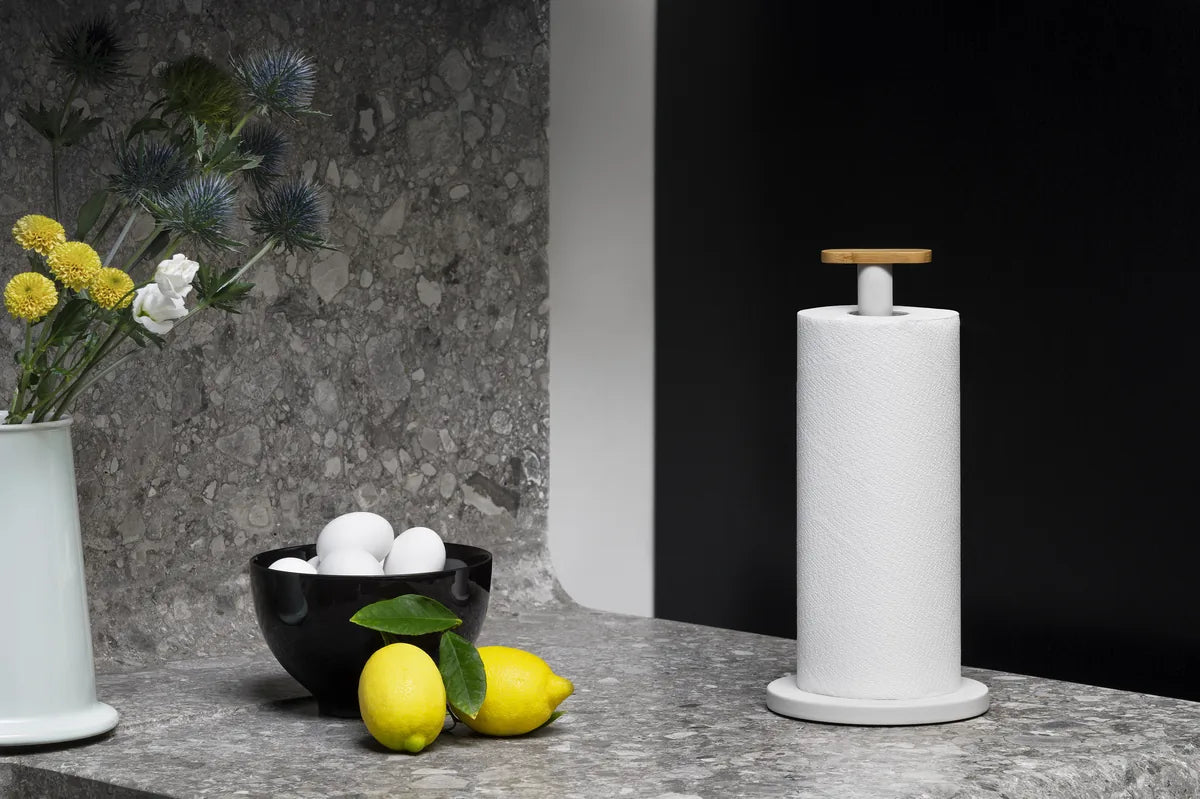 Alessi — Mattina BG05 BG05 DG | Portarotolo cucina grigio scuro — vista principale