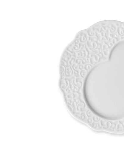 Alessi — Dressed MW01/94 | Piatto Colazione Wanders in Porcellana — dettaglio
