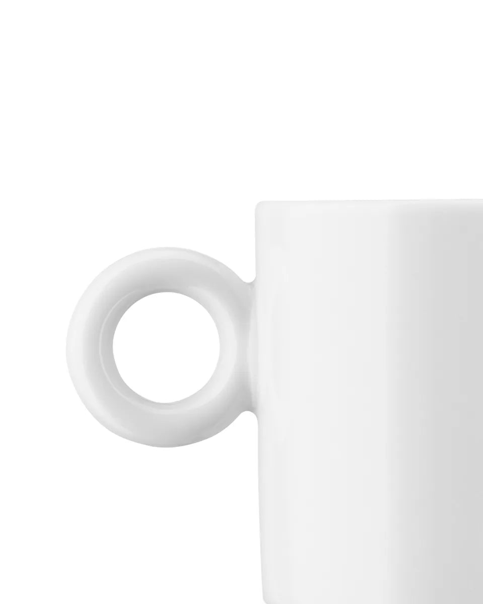 Alessi — Dressed MW01/76 | Tazzina caffè in porcellana Wanders — dettaglio