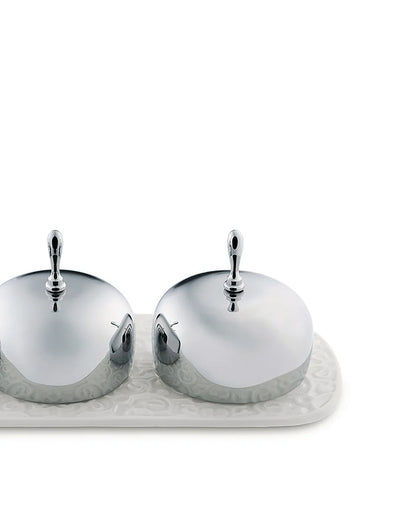 Alessi — Dressed MW15 | Marmellatiera in porcellana Wanders — vista principale