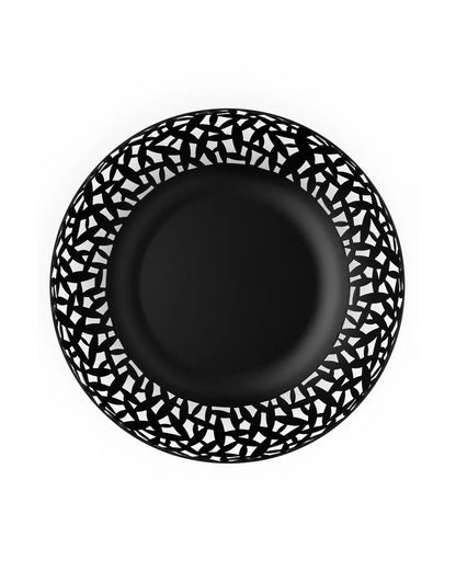 Alessi — CACTUS! MSA04/29 B | Fruttiera traforata in acciaio nero — dettaglio