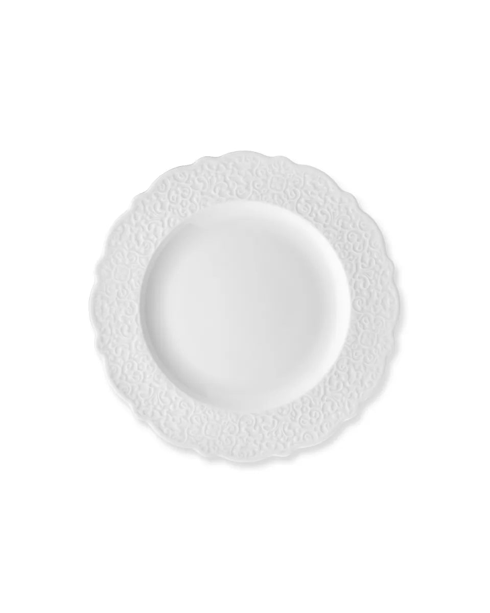 Alessi — Dressed MW01/1 | Piatto piano in porcellana con decoro — vista principale