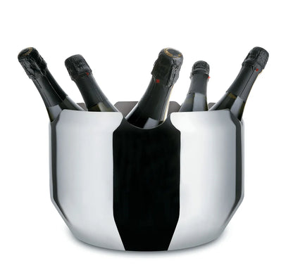 Alessi — Noè GIA17 | Vasca portabottiglie in acciaio inox — dettaglio