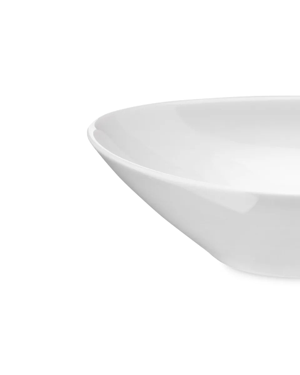Alessi — Colombina FM10/2 | Piatto fondo in porcellana bianca — dettaglio