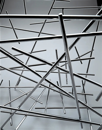 Alessi — Blow Up FC15 | Portariviste in acciaio cromato — dettaglio