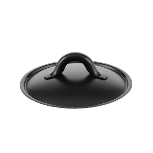 Alessi — Mami SG200/14 B | Coperchio in acciaio inox con silicone nero