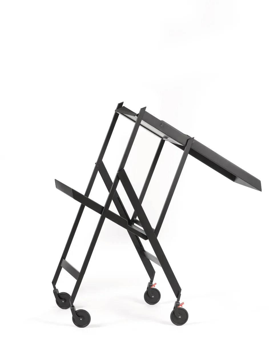 Alessi — Plico RS11 B | Carrello pieghevole Sapper, nero — ambientazione