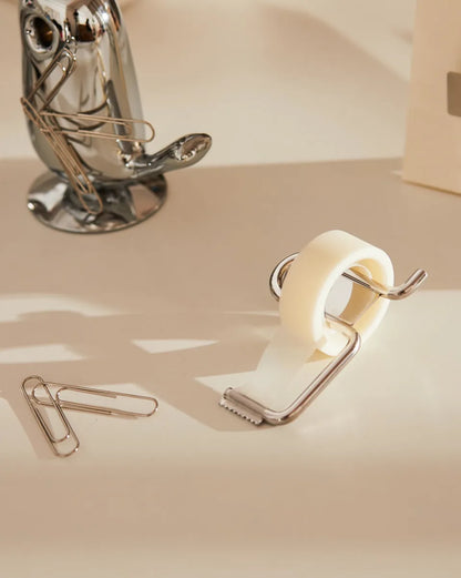Alessi — Filo MSC01 | Porta nastro adesivo in acciaio inox — ambientazione