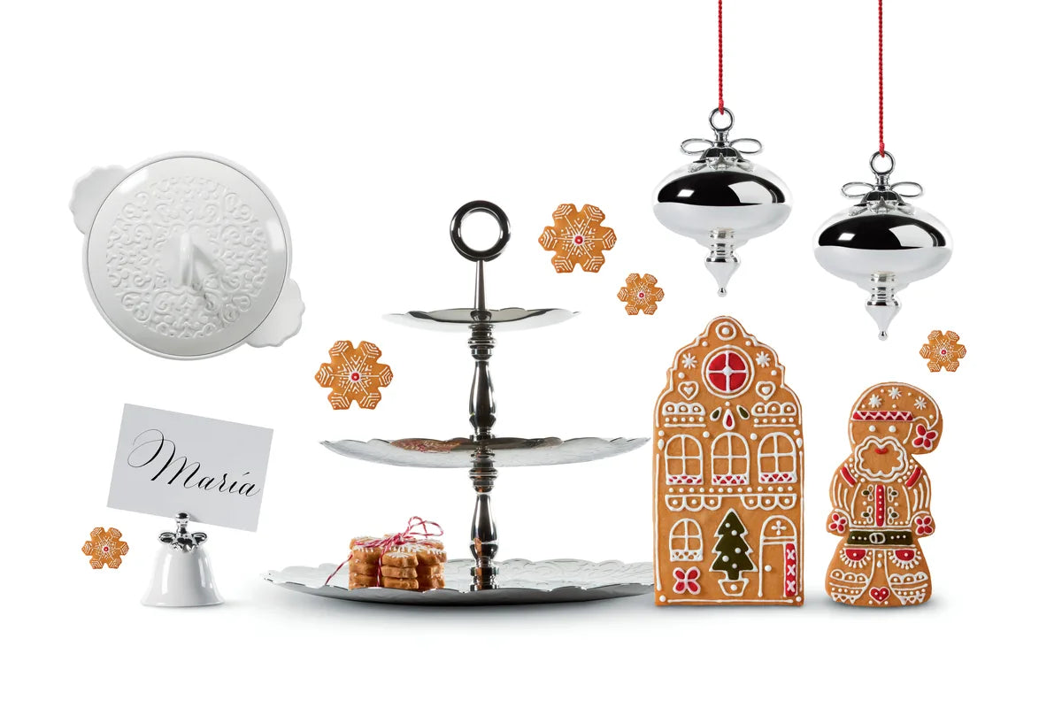 Alessi — Dressed MW52/3 | Alzata tre elementi in acciaio inox — ambientazione