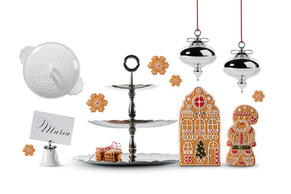 Alessi — Dressed MW52/3 | Alzata tre elementi in acciaio inox — ambientazione