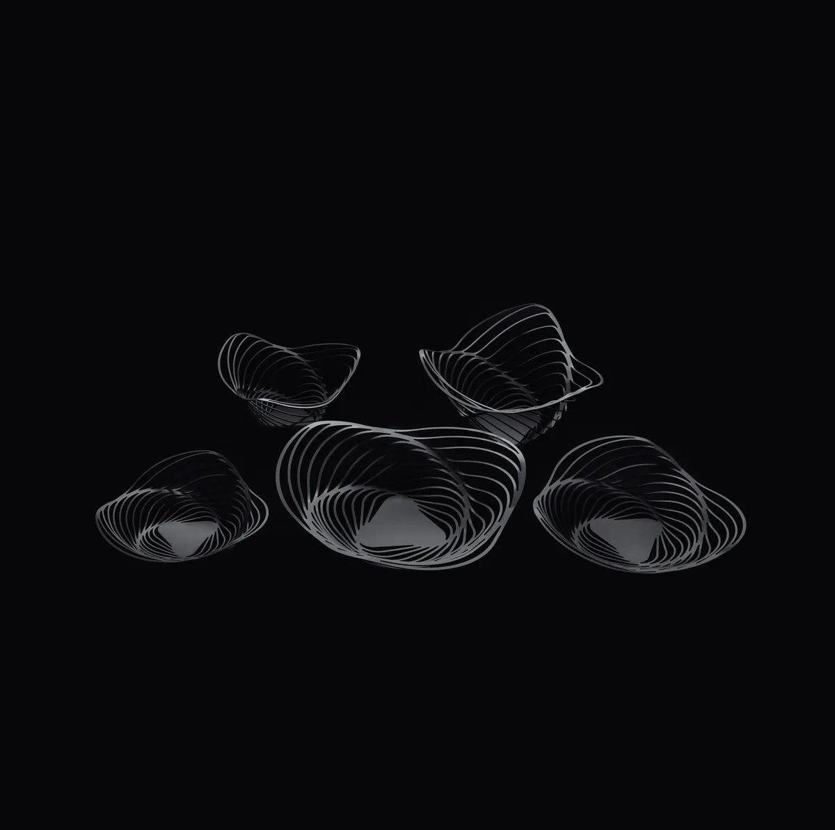 Alessi — Trinity ACO02 | Cestino da tavola in acciaio inox — ambientazione