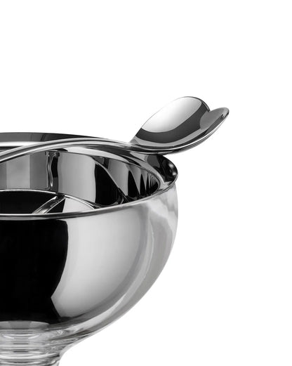 Alessi — Big Love AMMI01S AZ | Coppa gelato e cucchiaino, blu — ambientazione