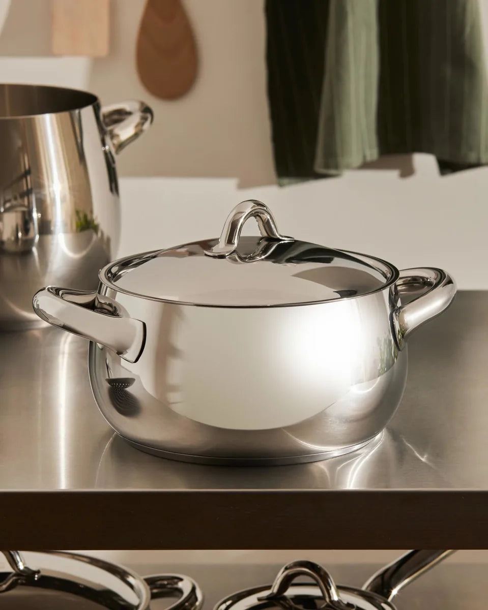 Alessi — Mami SG101/16 | Casseruola in acciaio inox 18/10 — vista principale