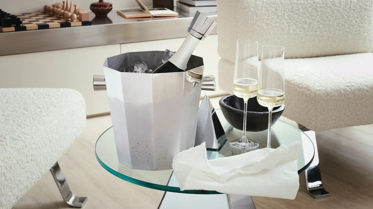 Alessi — Eugenia NF10 | Rinfrescatore in acciaio inox 18/10 — ambientazione