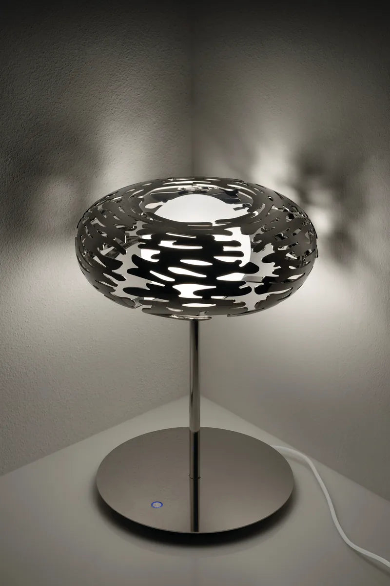 Alessi — Barklamp BM11 | Lampada da tavolo in acciaio inox — ambientazione