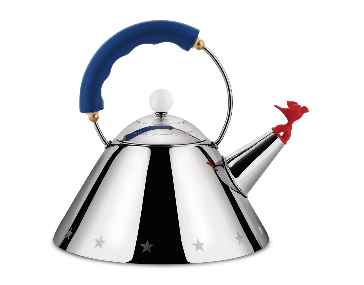 Alessi — 9093 250US | Bollitore Graves, edizione USA 250° anniversario — dettaglio