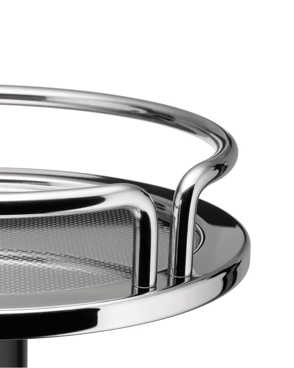 Alessi — 5059 | Colonna portarinfrescatore Sottsass testa di moro — dettaglio