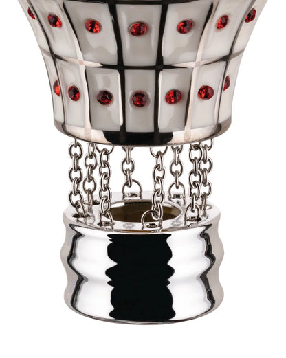 Alessi — MJ16 4 | Mongolfiera Natalizia in Porcellana Dipinta — dettaglio